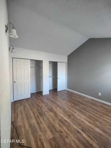 a view of a big room with an empty space