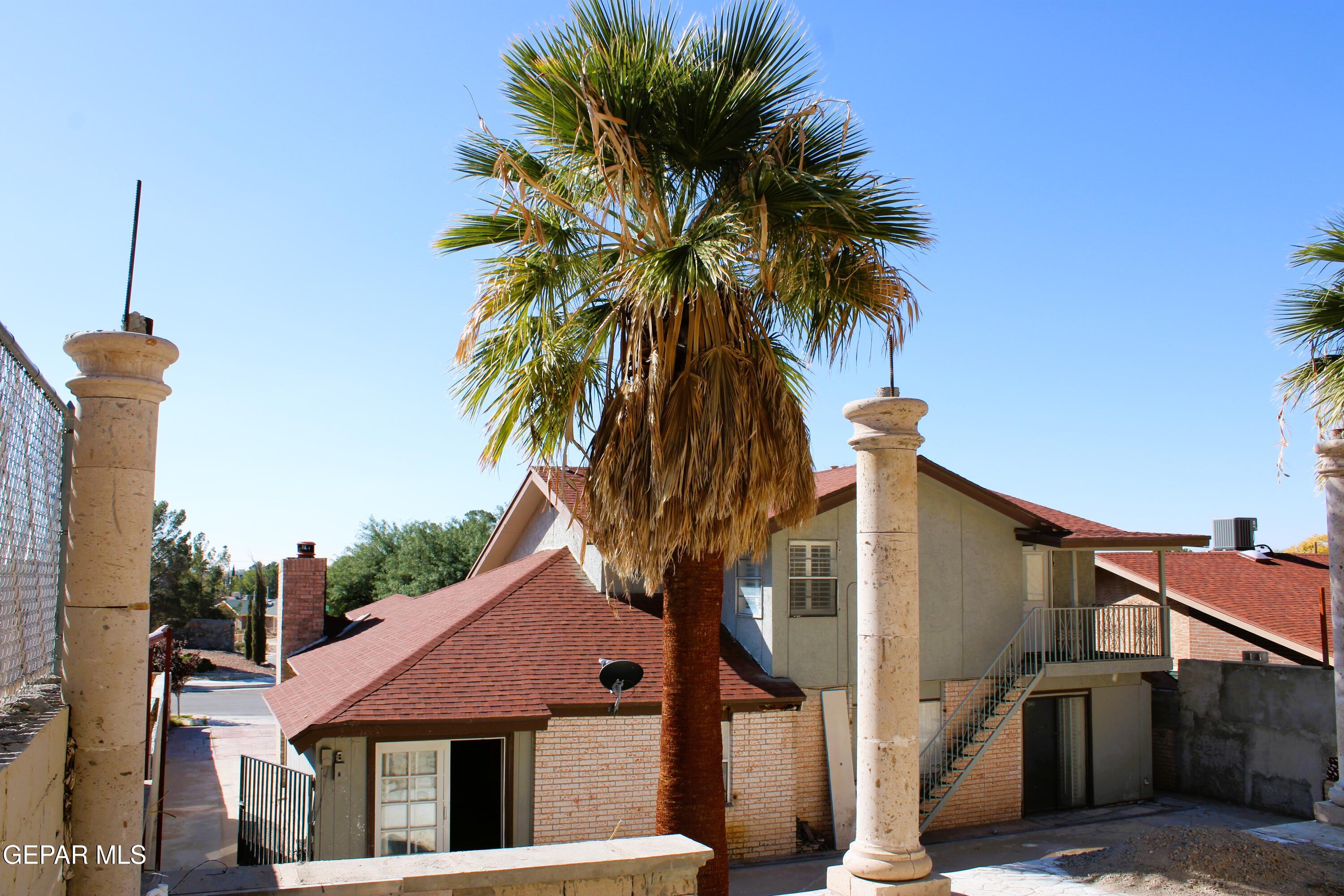 1639 Brian Ray Circle El Paso, TX 79936 - Photo 6 of 52 a view of a house with a palm tree