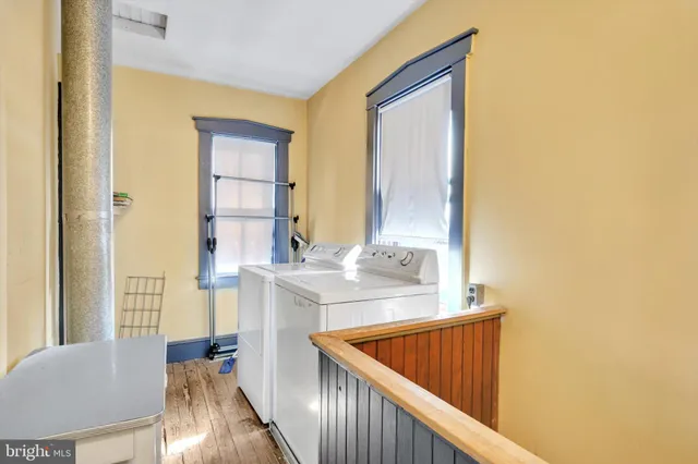 a room with storage and utility