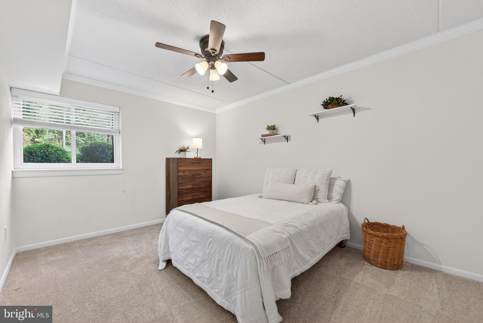 11735 Ledura Court, Unit T1 Reston, VA 20191 - Photo 17 of 29 Secondary Bedroom with Ceiling Fan