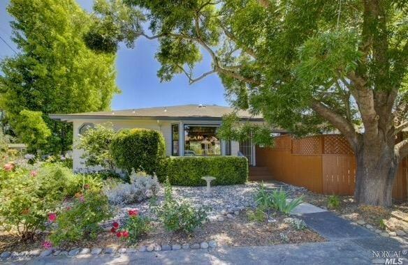 1068 Stevenson Street Santa Rosa, CA 95404 - Photo 1 of 1 Gorgeous roses tell you that you're "Home, Sweet Home!"