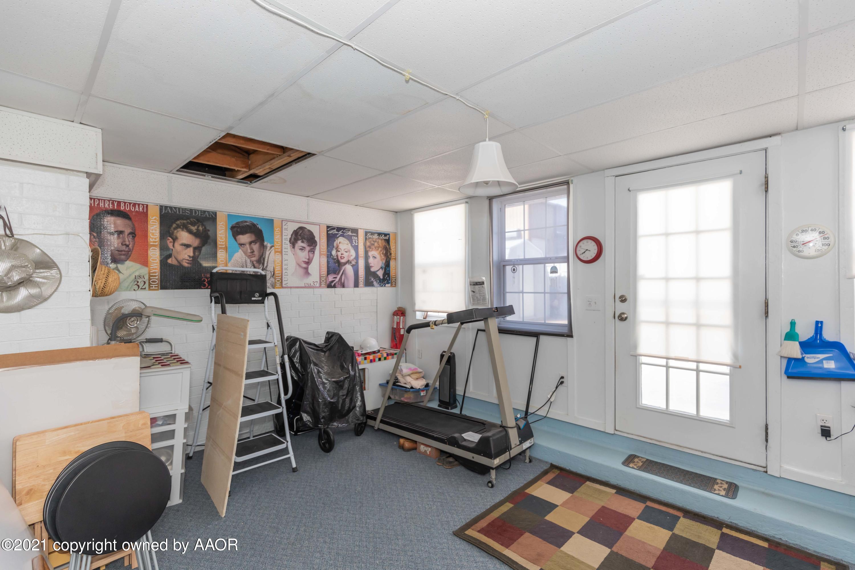 5104 McCarty Boulevard Amarillo, TX 79110 - Photo 27 of 35 a view of a room with gym equipment