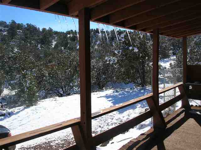 11 22 Acres In Park Show Low, AZ 85901 - Photo 2 of 5 a view of a yard from a balcony