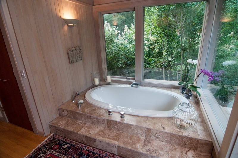 61 Hopewell Woods Road Redding, CT 06896 - Photo 8 of 22 a large tub sitting in a bathroom