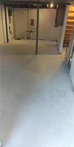 a view of parking garage