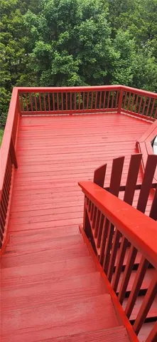 a view of outdoor space with seating