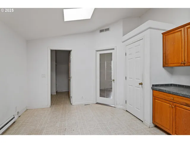 a view interior of the house and kitchen view