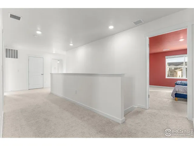 a view of empty room