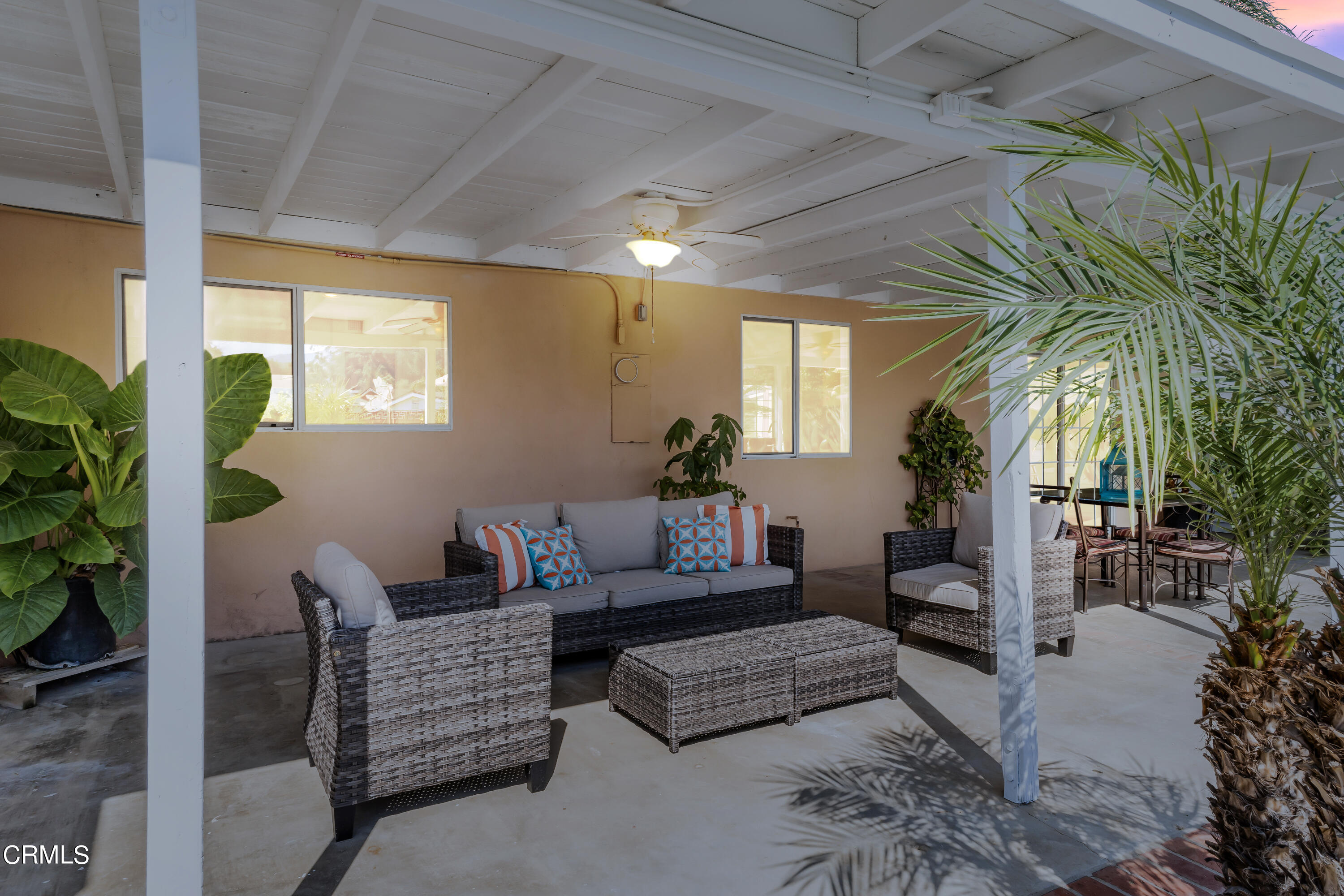2810 Fitzgerald Road Simi Valley, CA 93065 - Photo 27 of 38 a living room with furniture and a potted plant