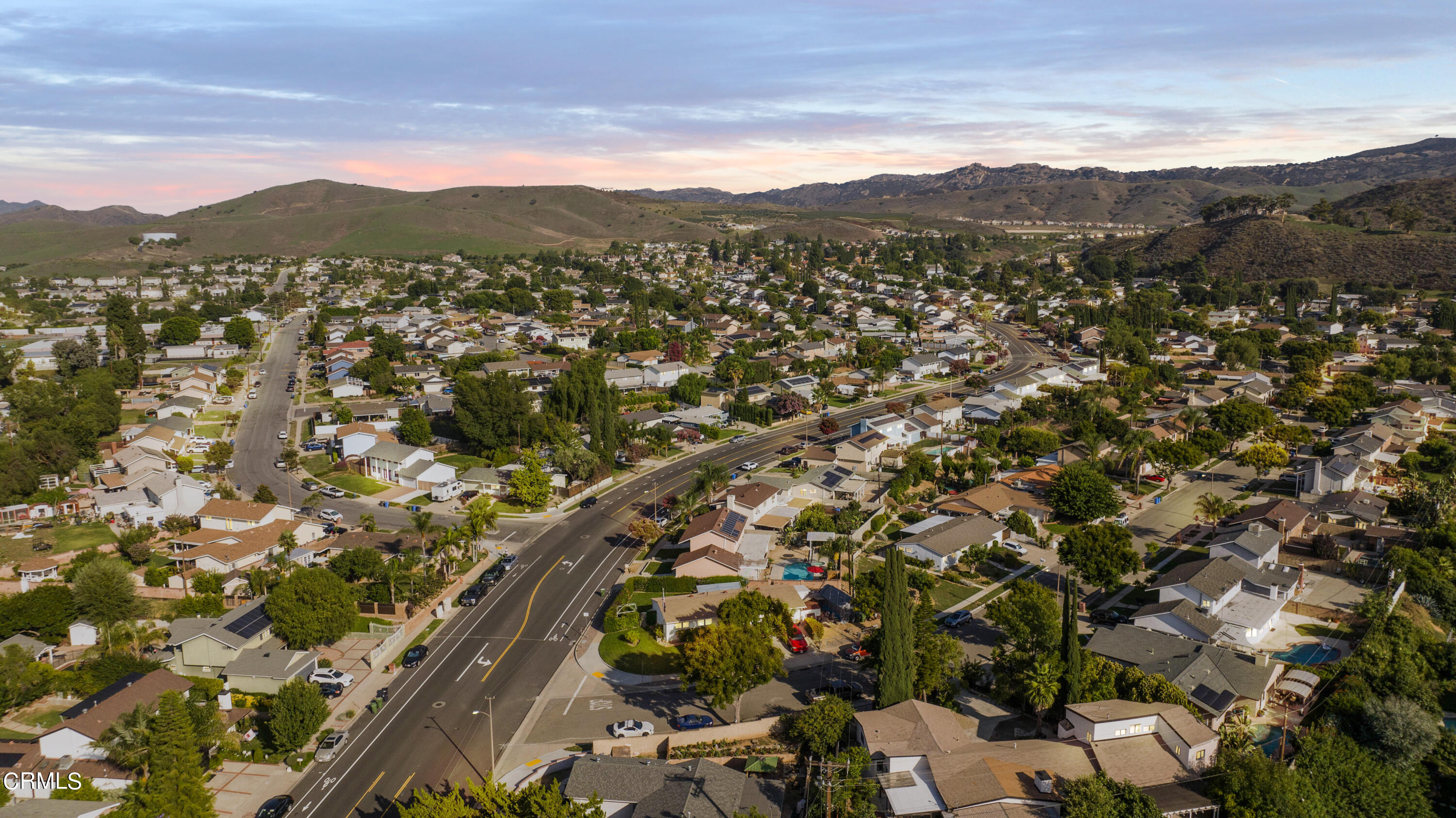 2810 Fitzgerald Road Simi Valley, CA 93065 - Photo 38 of 38 a view of a city with mountain