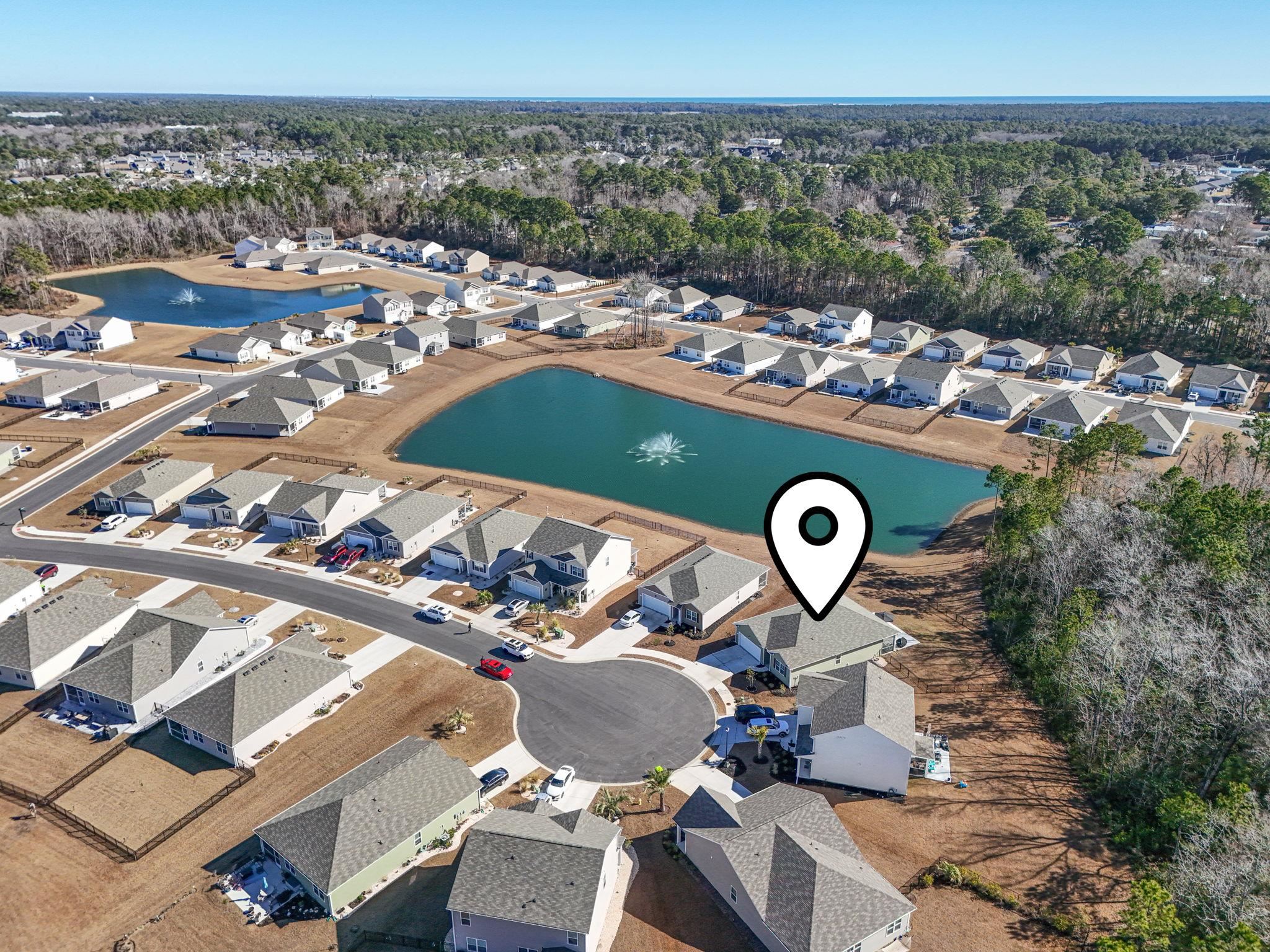 143 Ardeer Court Little River, SC 29566 - Photo 36 of 40 View of property location with a nearby body of water and nearby suburban area