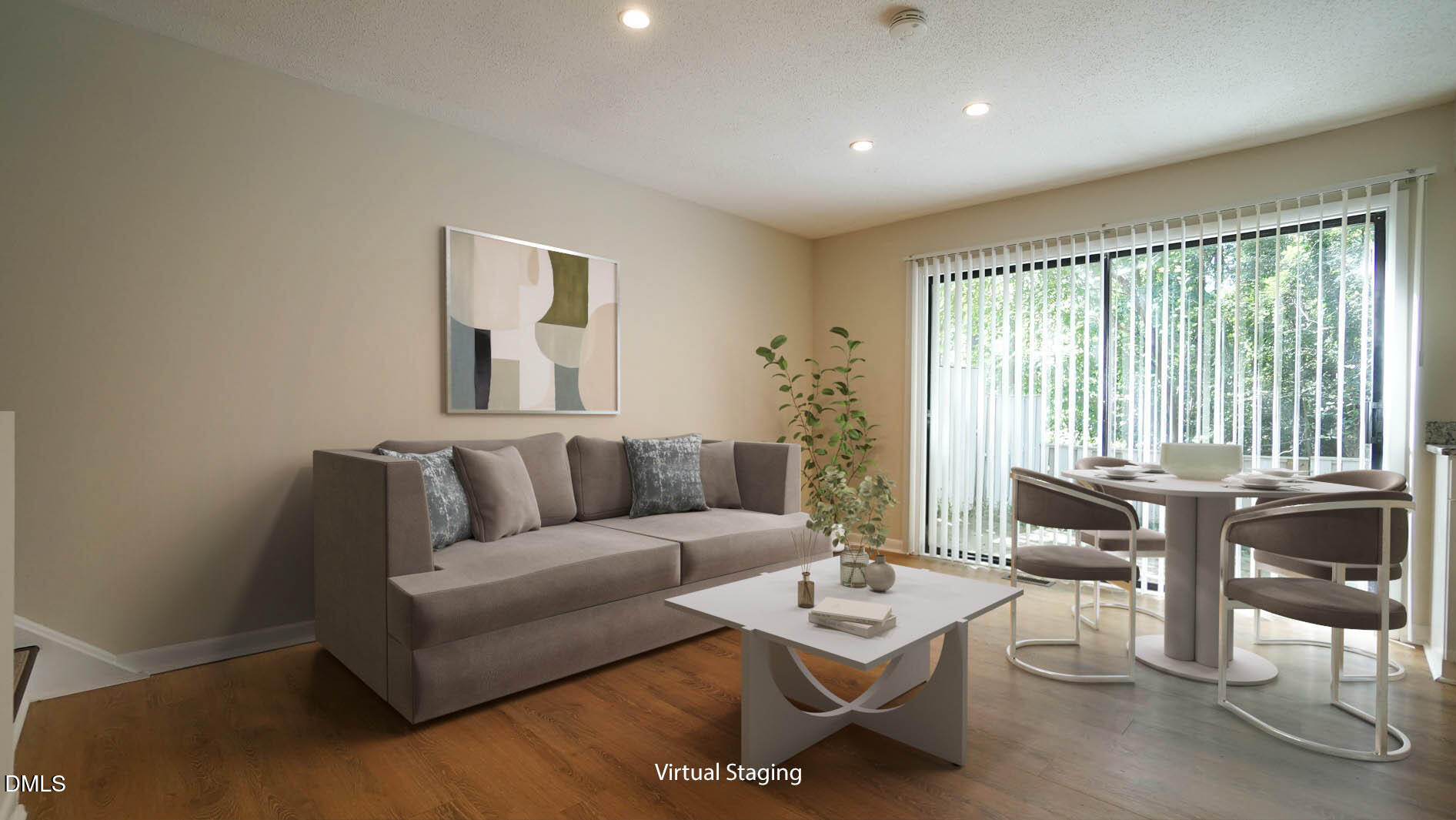 1020 North Bend Drive Raleigh, NC 27609 - Photo 7 of 50 a living room with furniture and large windows