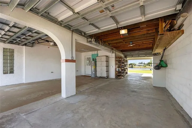 a view of empty room