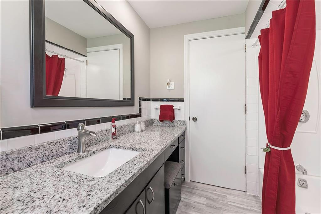 2519 Collins Road Pittsburgh, PA 15235 - Photo 17 of 25 The Black/White Bathroom Tile is Original and Classic