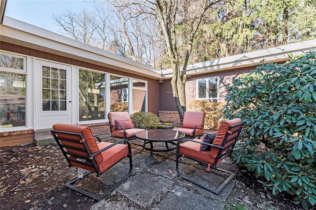 2519 Collins Road Pittsburgh, PA 15235 - Photo 22 of 25 The Courtyard is Ideal for Outdoor Dining or to Enjoy a Firepit with Family and Friends