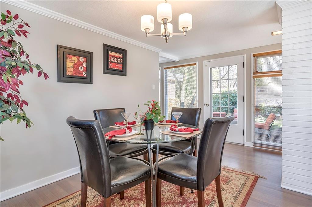 2519 Collins Road Pittsburgh, PA 15235 - Photo 6 of 25 Dining Room with Newly Refinished Hardwood Floors
