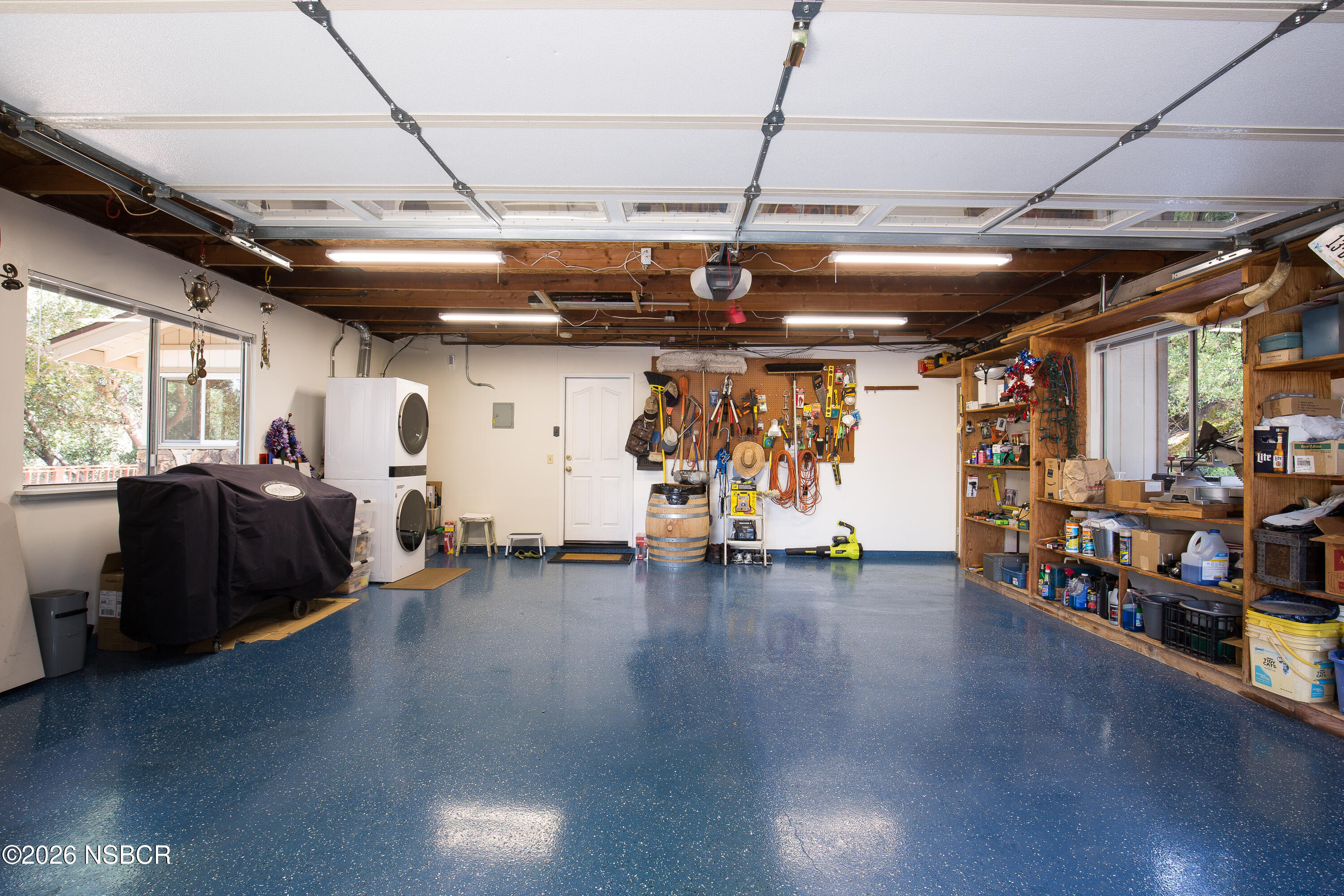 850 Fredensborg Canyon Road Solvang, CA 93463 - Photo 24 of 26 a view of a garage with gym equipment