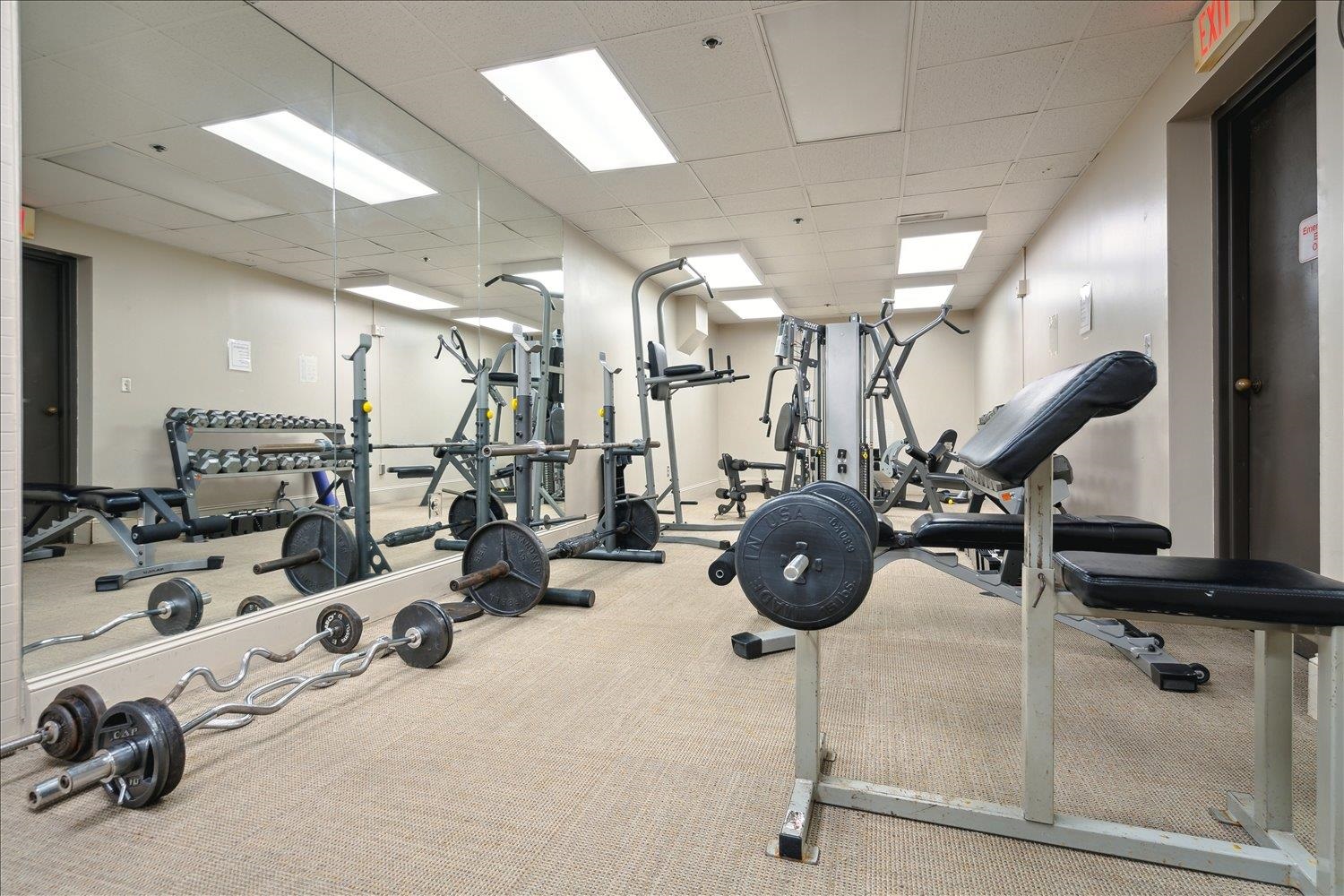 200 Wagner Place, Unit 1203 Memphis, TN 38103 - Photo 30 of 34 a view of a room with gym equipment