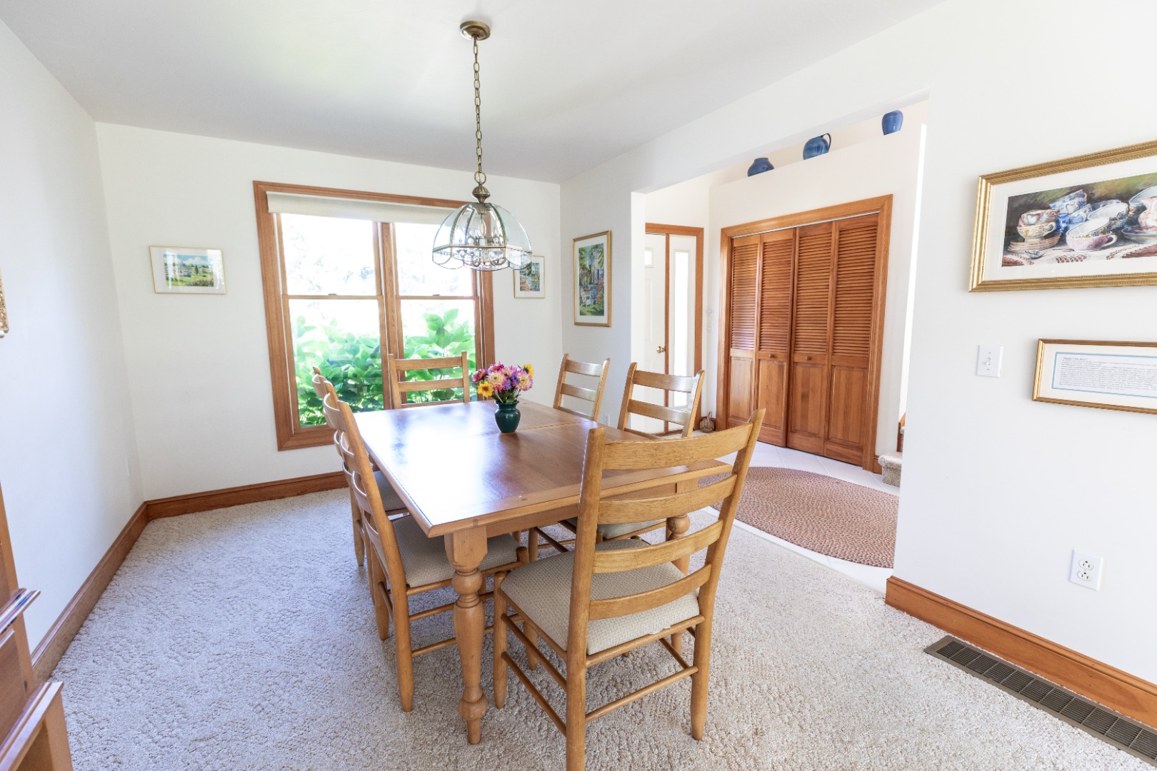 8 Old Dunham's Corner Way Edgartown, MA 02539 - Photo 15 of 37 Dining area looking into foyer