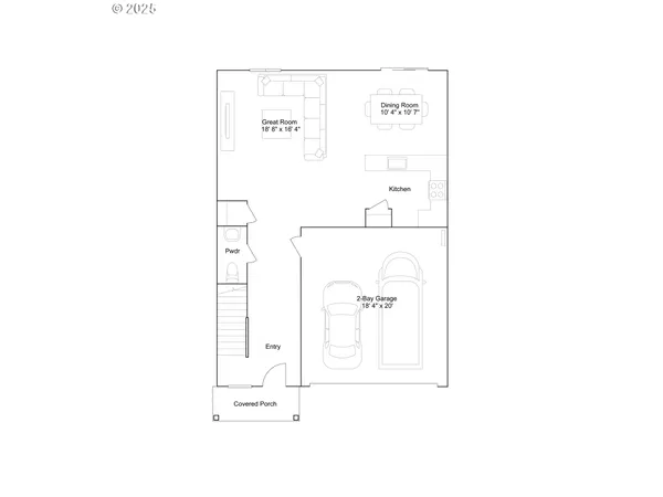 a picture of a bench in a wall