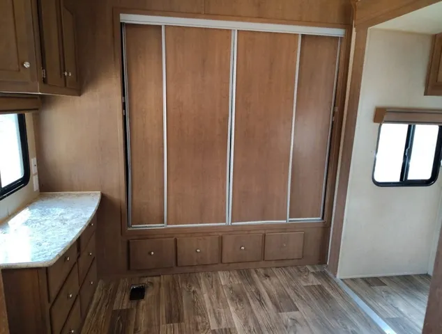 a view of walk in closet