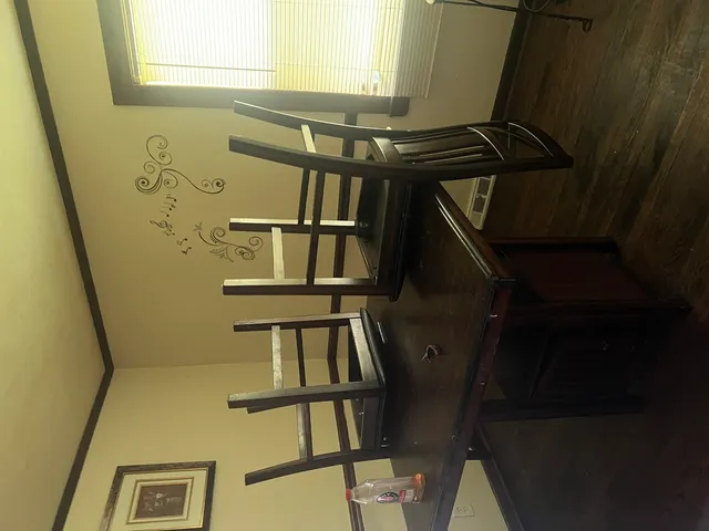 a close view of closet