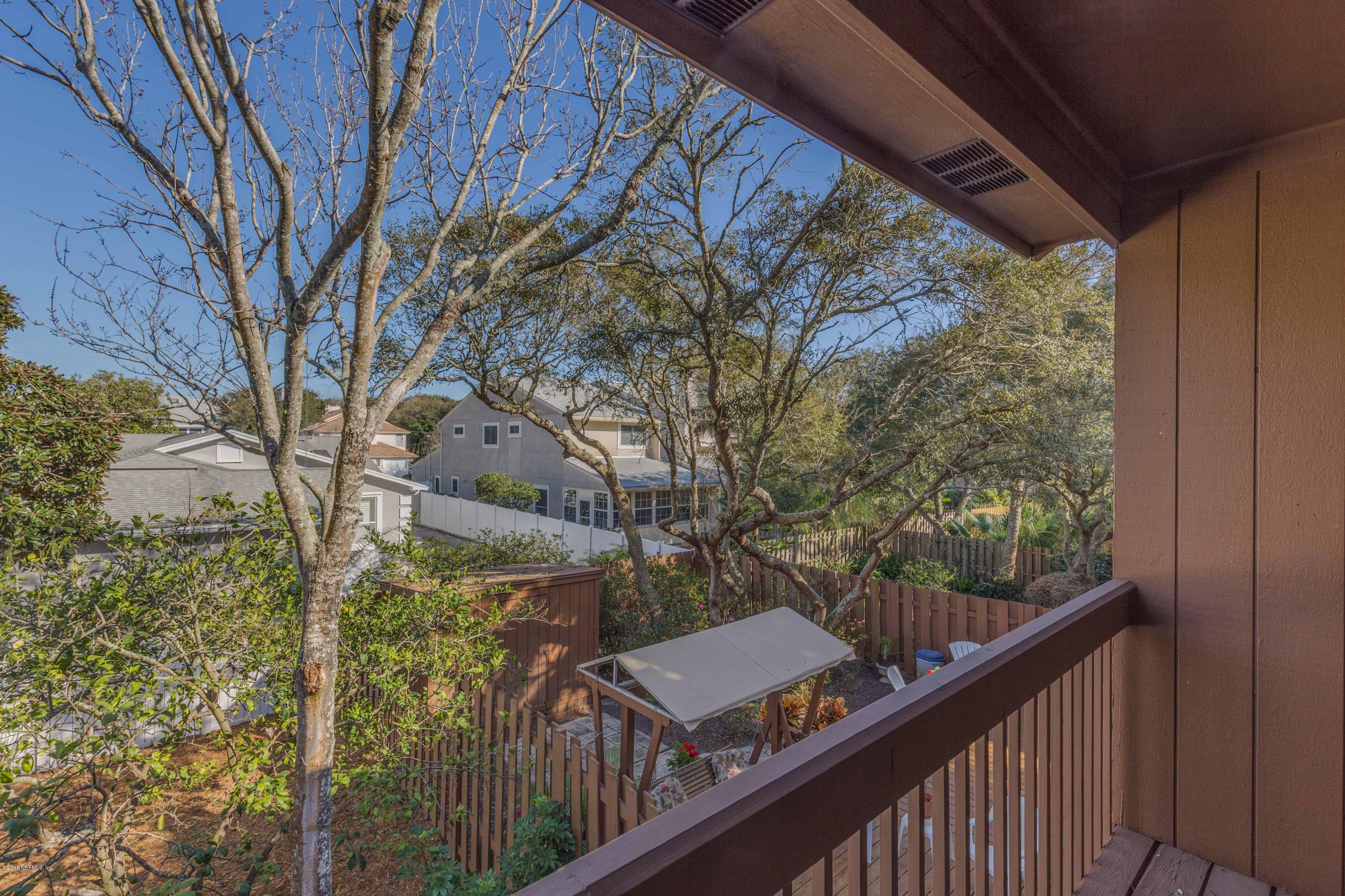 1755 Seminole Road Atlantic Beach, FL 32233 - Photo 25 of 28 a view of a balcony with wooden fence