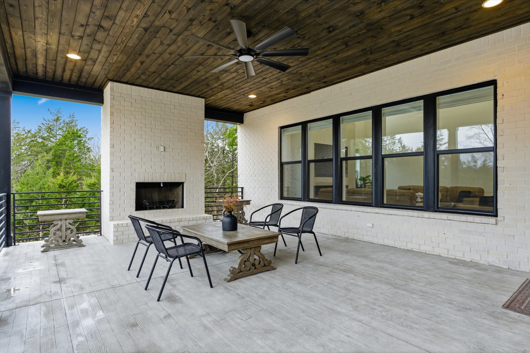 2085 Kidd Road Nolensville, TN 37135 - Photo 47 of 88 a dining room with furniture and a floor to ceiling window