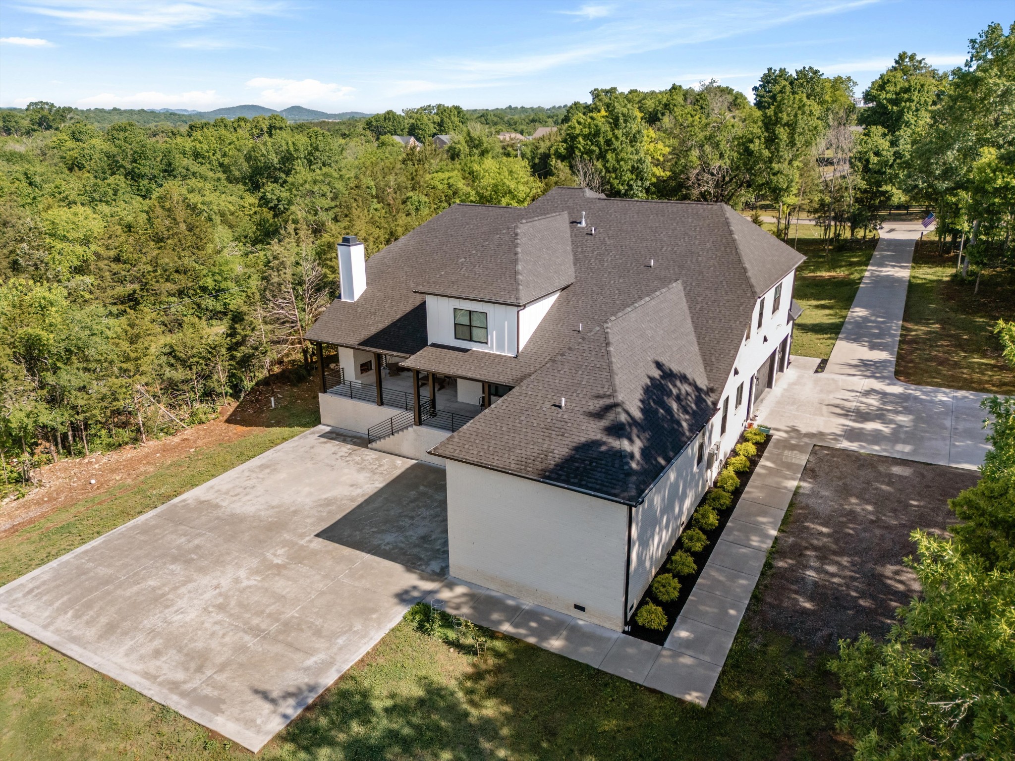 2085 Kidd Road Nolensville, TN 37135 - Photo 81 of 88 an aerial view of a house with a garden