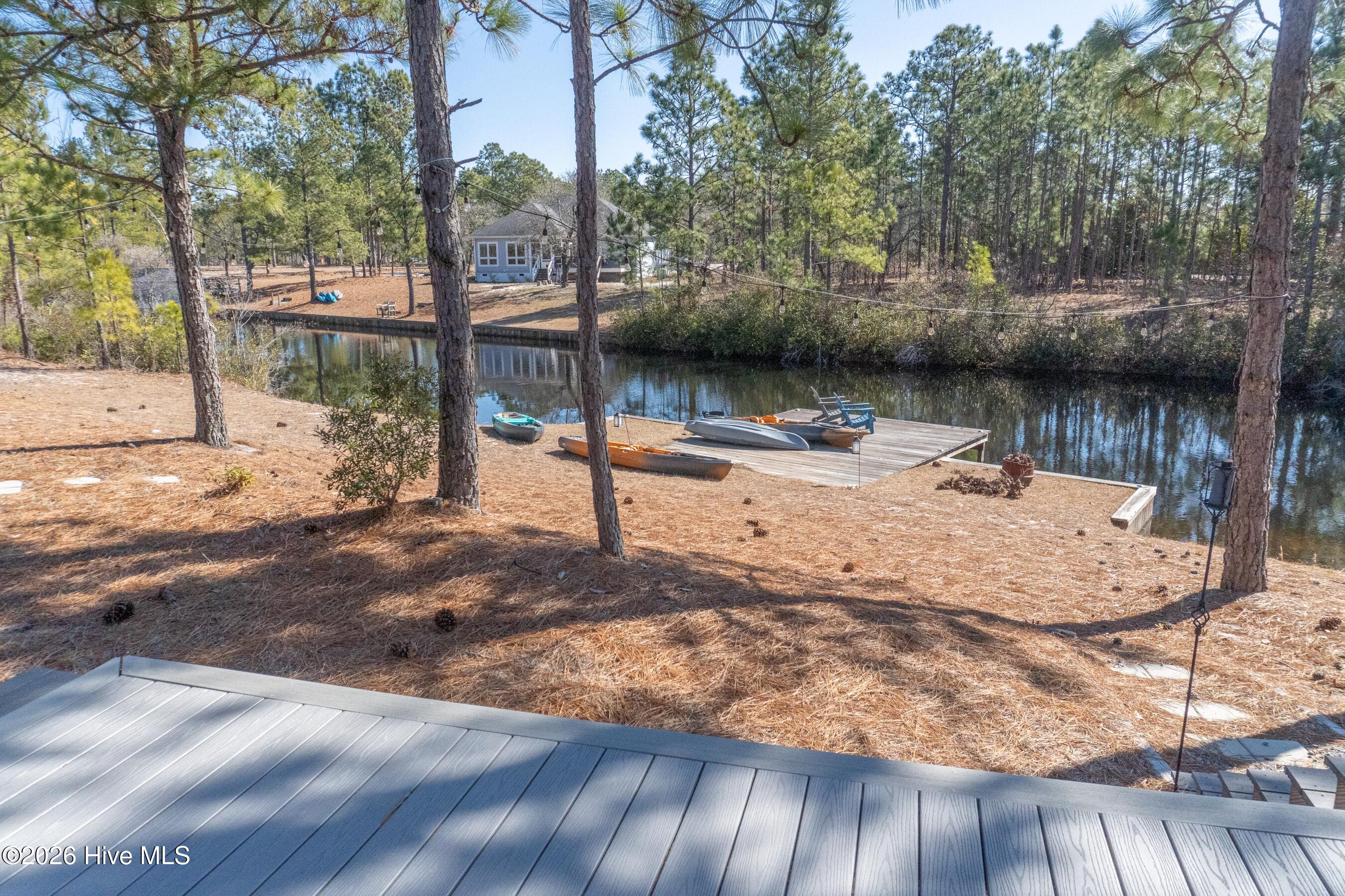 275 Spring Branch Drive Harrells, NC 28444 - Photo 9 of 32 Back Porch Canal View