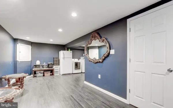 wooden floor in kitchen and dining room with wooden floor