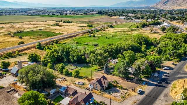 1632 South Main Street Springville, UT 84663 - Photo 38 of 93 Aerial view of property's location with mountains and rural landscape
