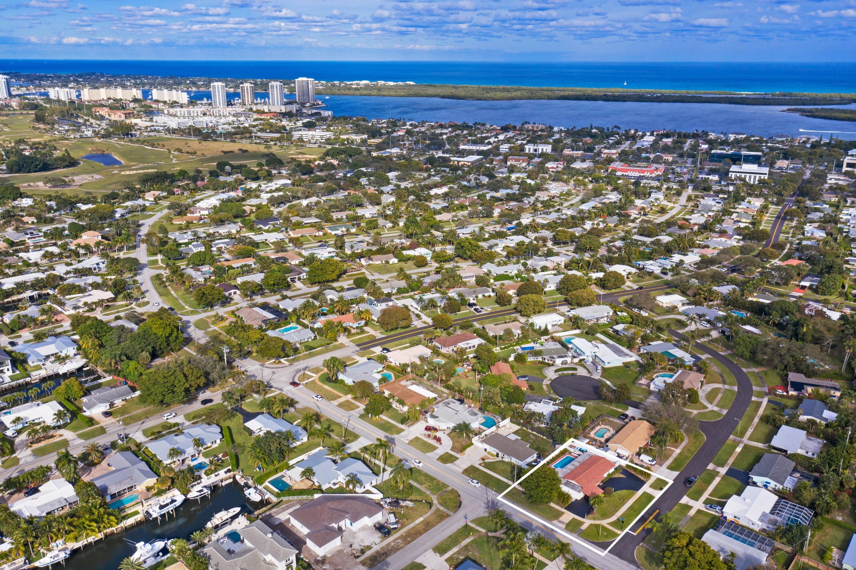 541 Kingfish Road North Palm Beach, FL 33408 - Photo 30 of 32 Area Aerials