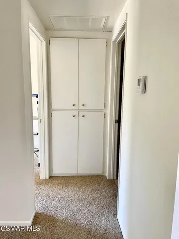 a view of a small space