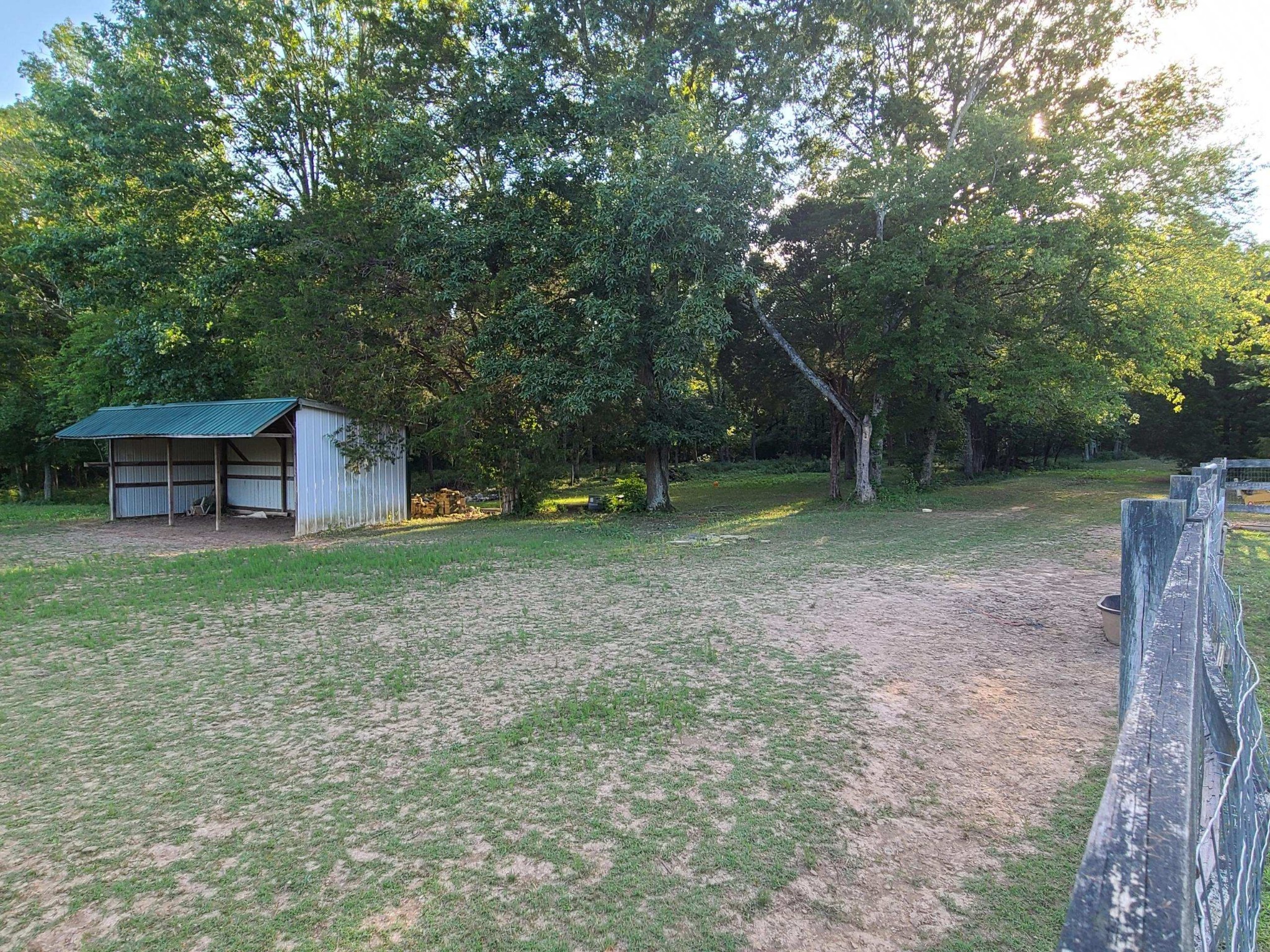 4576 Kedron Road Spring Hill, TN 37174 - Photo 9 of 35 a view of a backyard with large trees