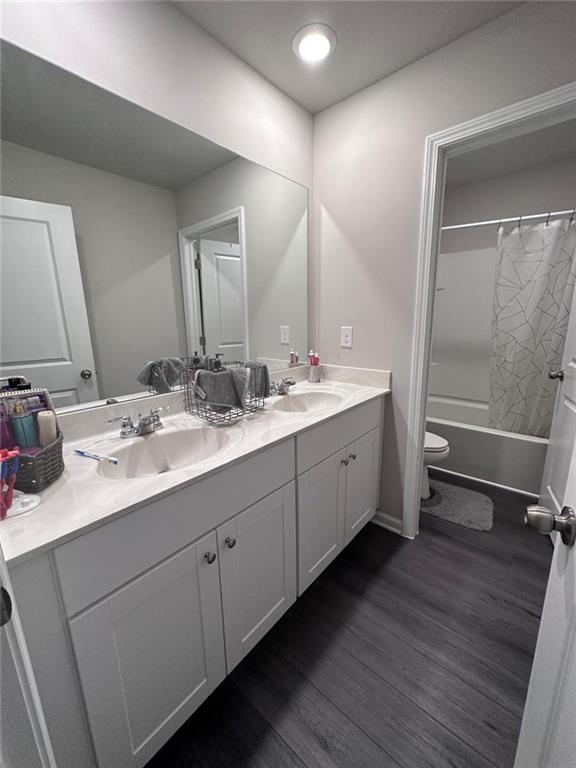 53 Seed Lane Pendergrass, GA 30567 - Photo 16 of 22 a bathroom with a double vanity sink and mirror