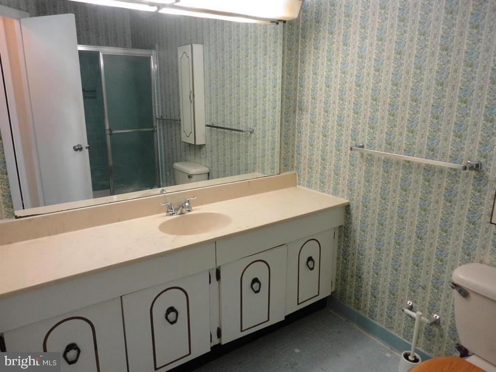 9120 Conservation Way Springfield, VA 22153 - Photo 11 of 19 a bathroom with a sink and a mirror