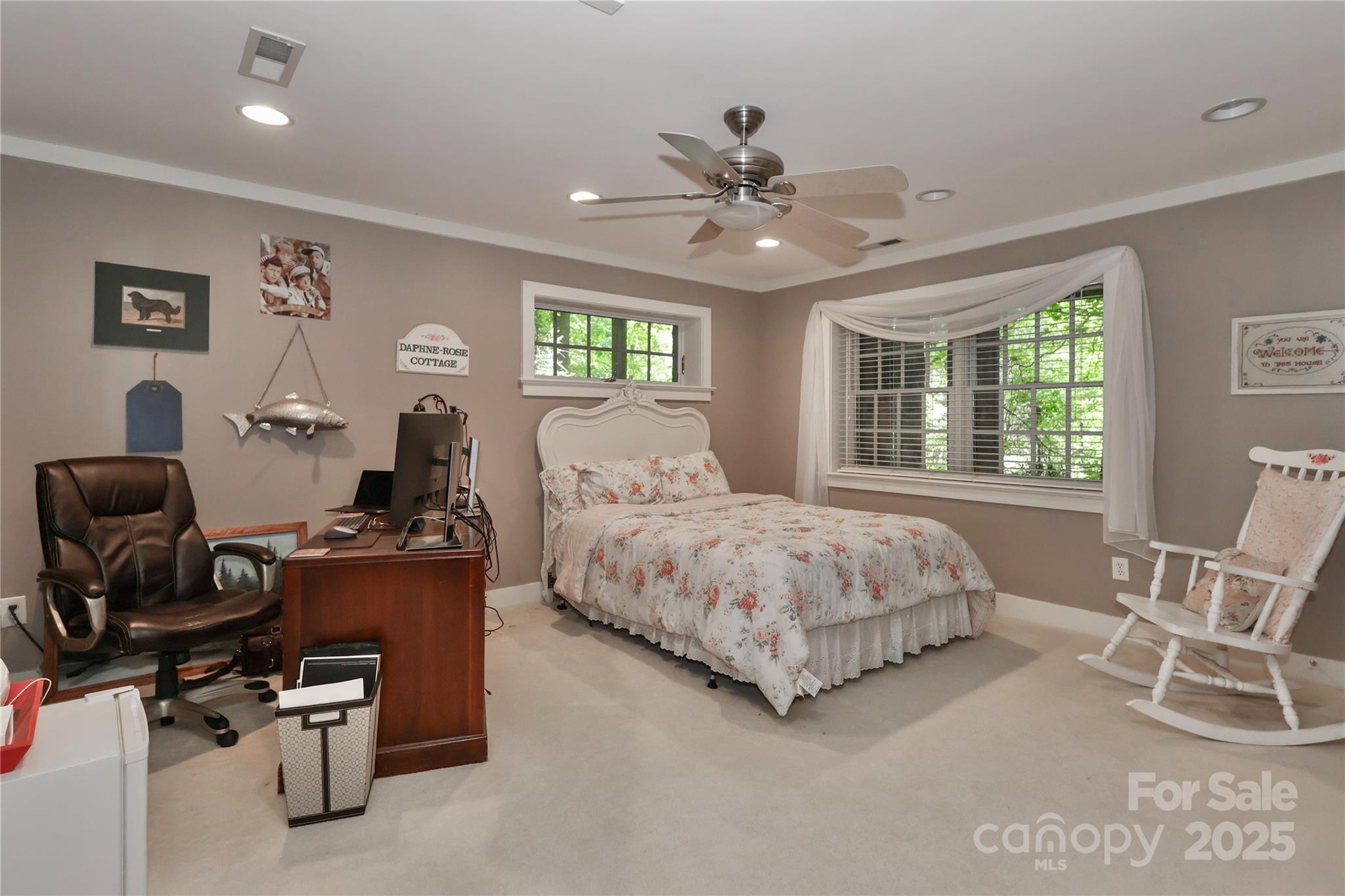 625 St Andrews Road Statesville, NC 28625 - Photo 40 of 48 a bedroom with a bed gym equipment and a window