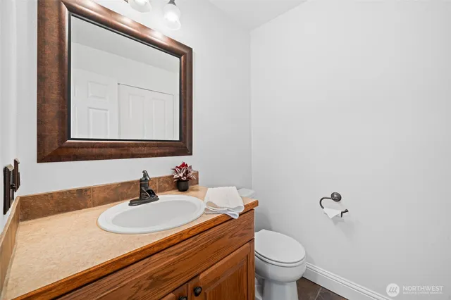 a bathroom with a sink and a toilet