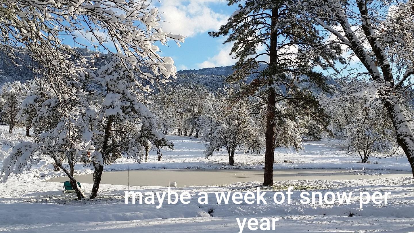 1275 Kubli Road Grants Pass, OR 97527 - Photo 20 of 21 SEASONS GREETINGS WITH WISPS OF RARE SNOWFALL