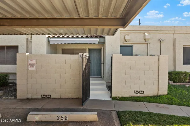 a view of a building with shower