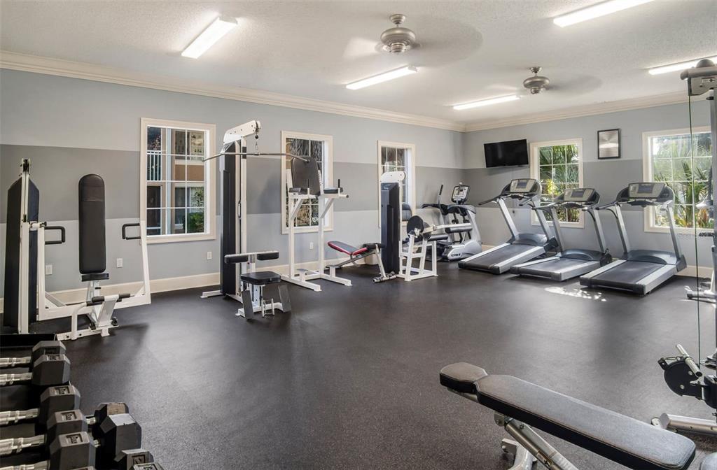 4248 Southeast Cove Lake Circle, Unit 3B06207 Stuart, FL 34997 - Photo 13 of 18 a view of a room with gym equipment