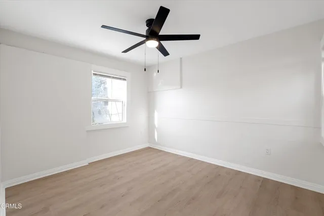 wooden floor in an empty room