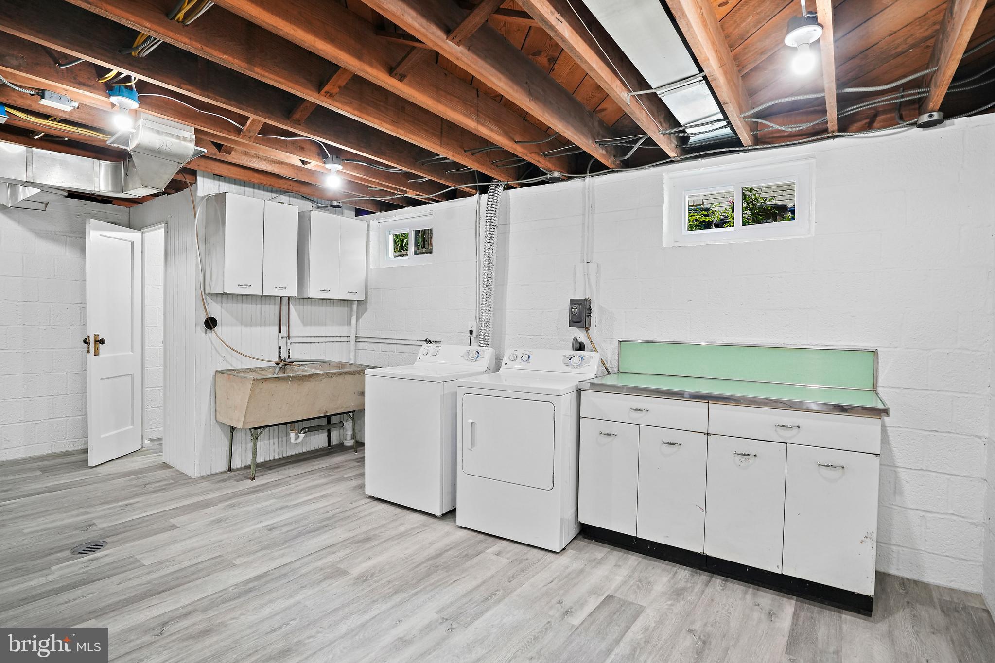 7206 Delfield Street Chevy Chase, MD 20815 - Photo 20 of 24 Lower level laundry