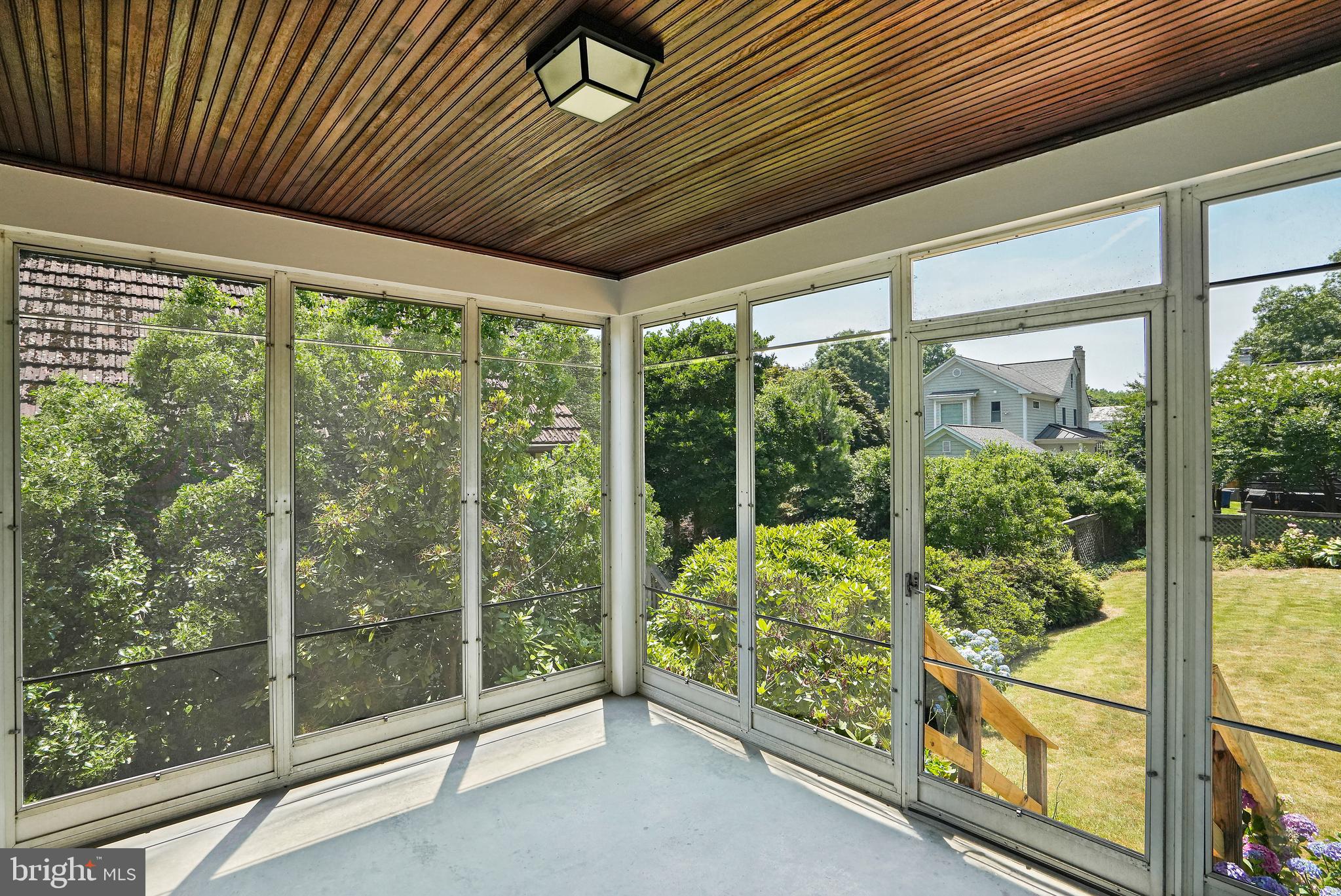 7206 Delfield Street Chevy Chase, MD 20815 - Photo 21 of 24 Screened porch