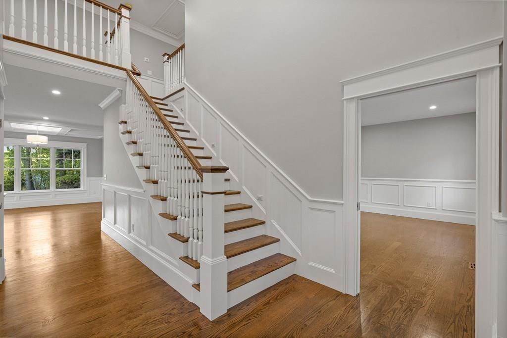 432 South Border Road Winchester, MA 01890 - Photo 5 of 40 a view of entryway with wooden floor