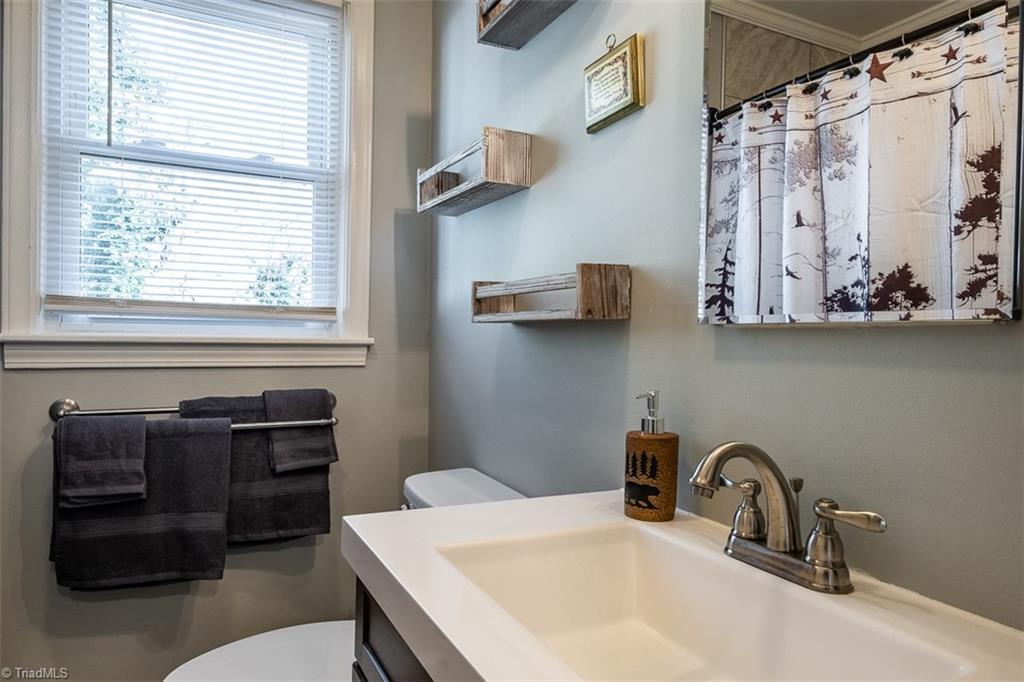 444 Elk Spur Street Elkin, NC 28621 - Photo 13 of 21 Updated bathroom features tile floor