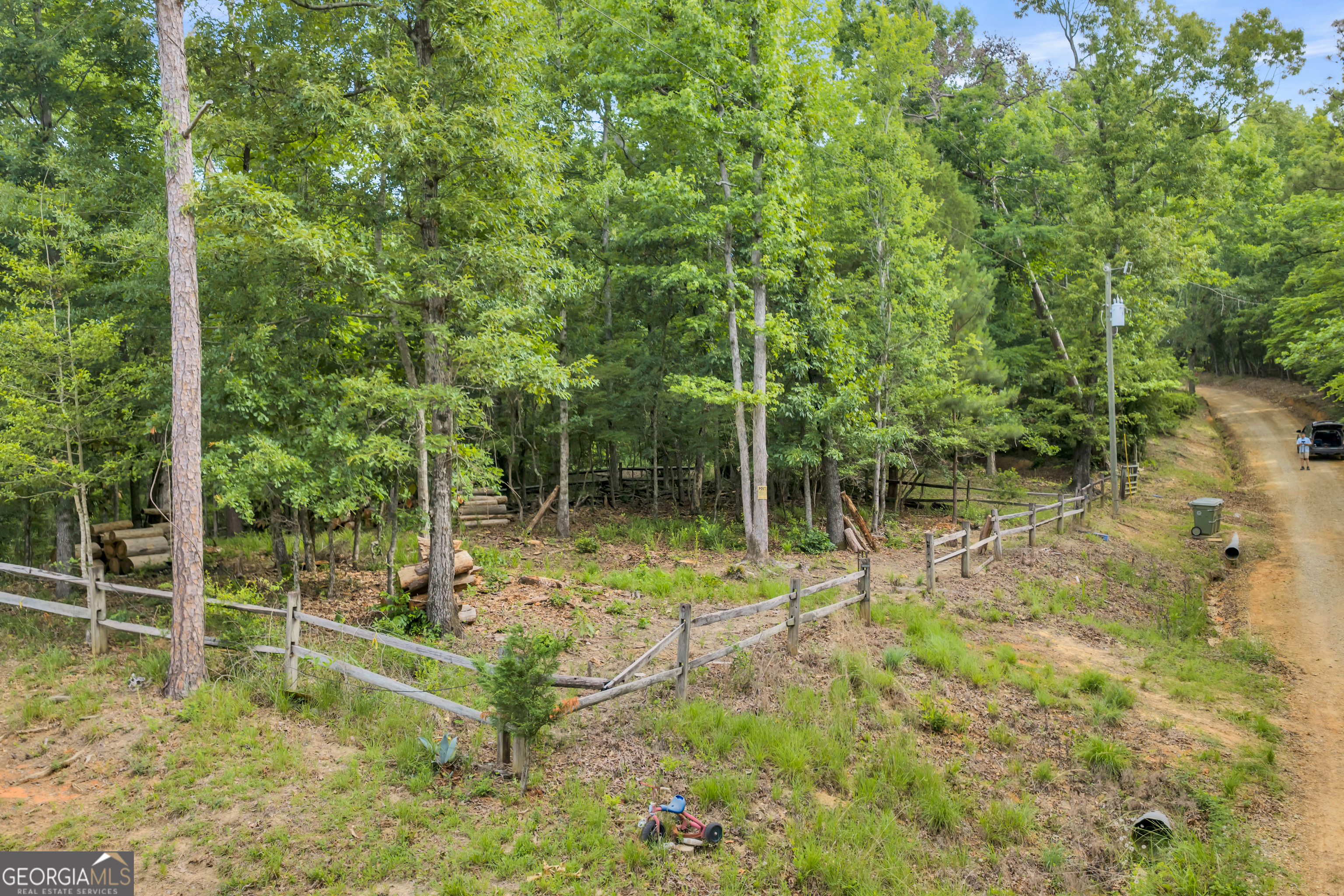 473 Vining Branch Road Georgetown, GA 39854 - Photo 4 of 43 a backyard of a house with table and chairs