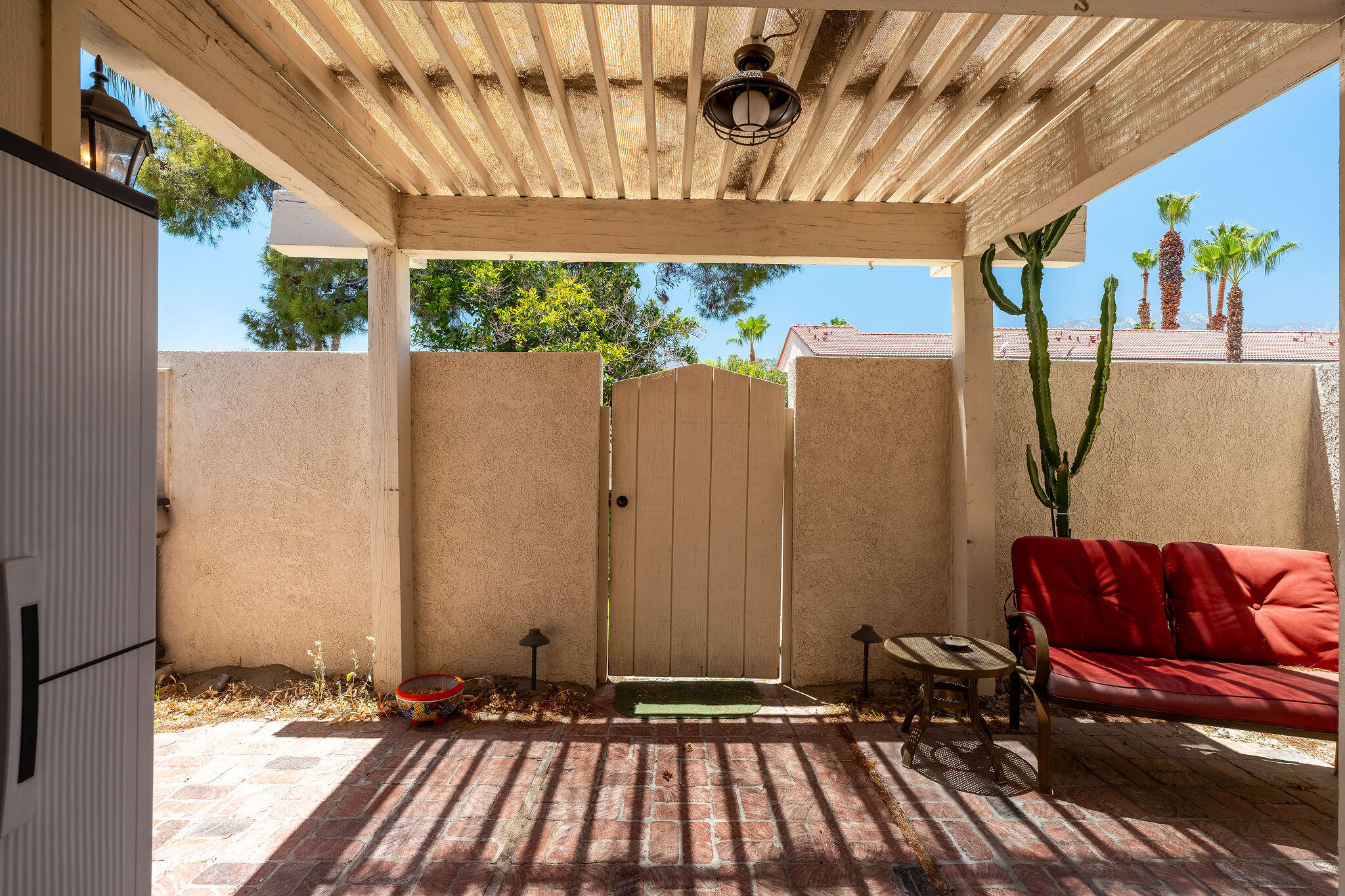 6025 Arroyo Road, Unit 8 Palm Springs, CA 92264 - Photo 19 of 50 Rear Patio