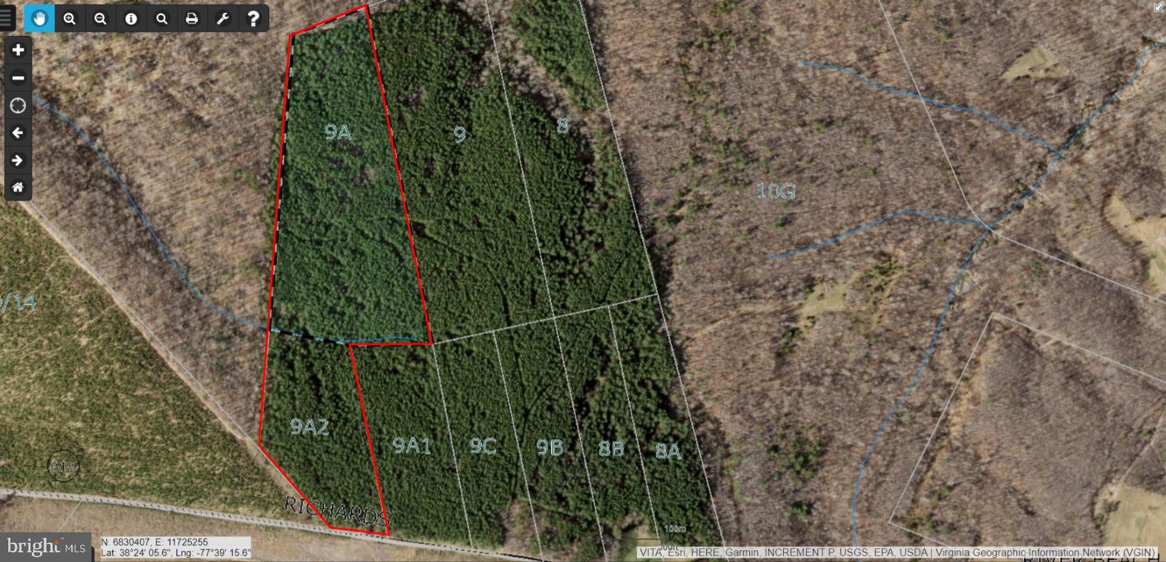 Richards Ferry Richardsville, VA 22736 - Photo 2 of 2 Aerial view